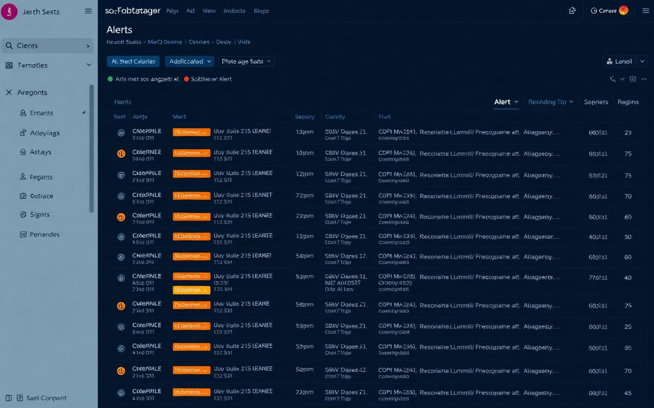 ProactiveDB smart alerts panel showing prioritized database incidents